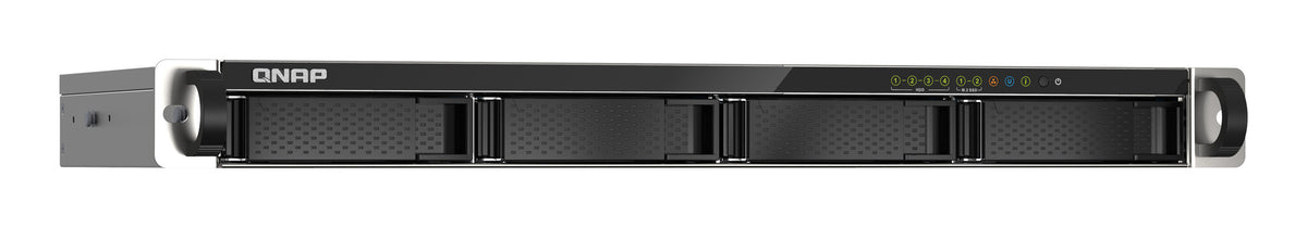 QNAP TS-435XeU NAS Rack (1U) Marvell CN9131 4 GB DDR4 16 TB HDD QNAP QTS Black, Grey