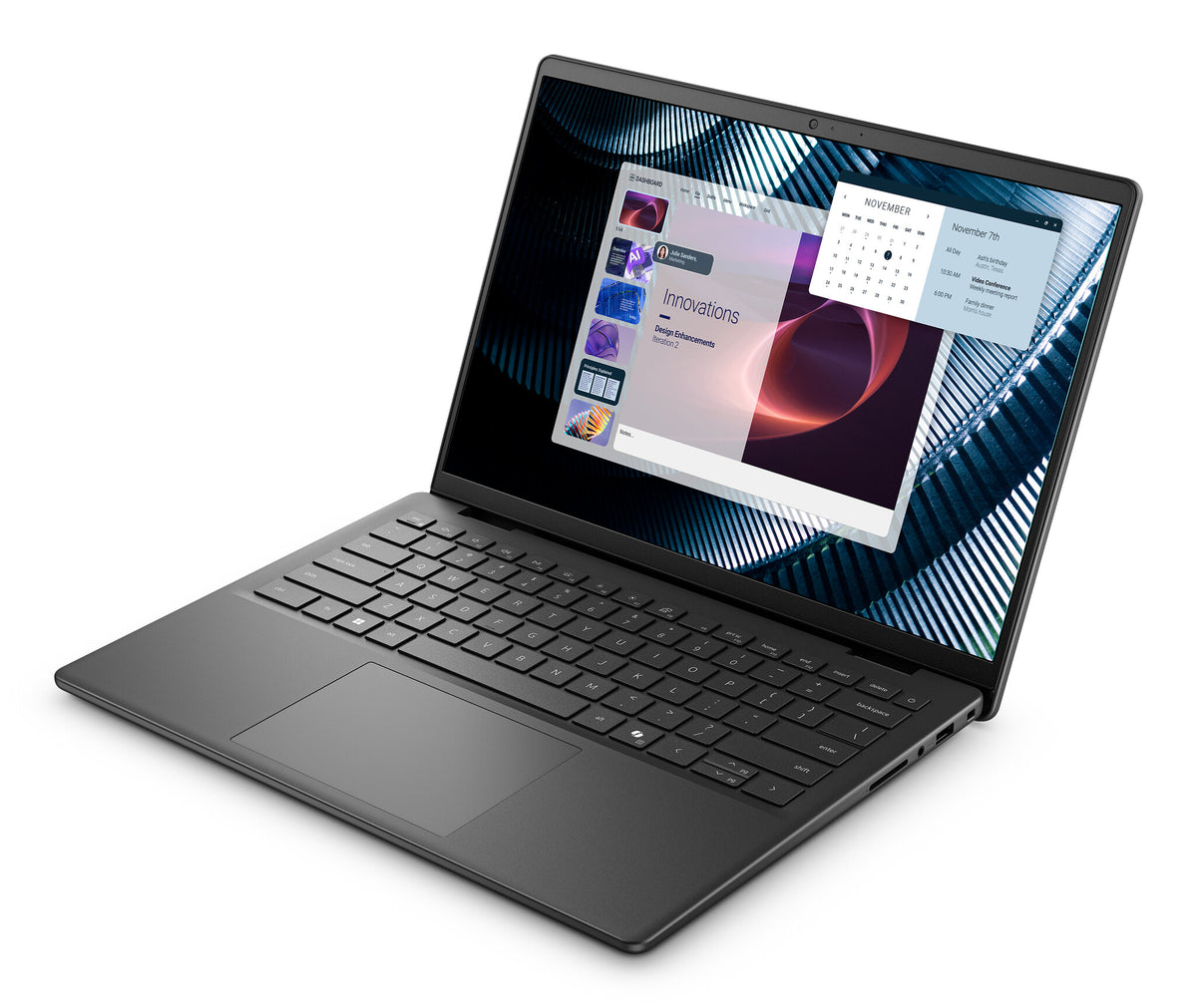 DELL Pro 14 Essential PV14250 Intel Core 5 120U Laptop 35.6 cm (14") Full HD+ 16 GB DDR5-SDRAM 512 GB SSD Wi-Fi 6 (802.11ax) Windows 11 Pro UK English Black