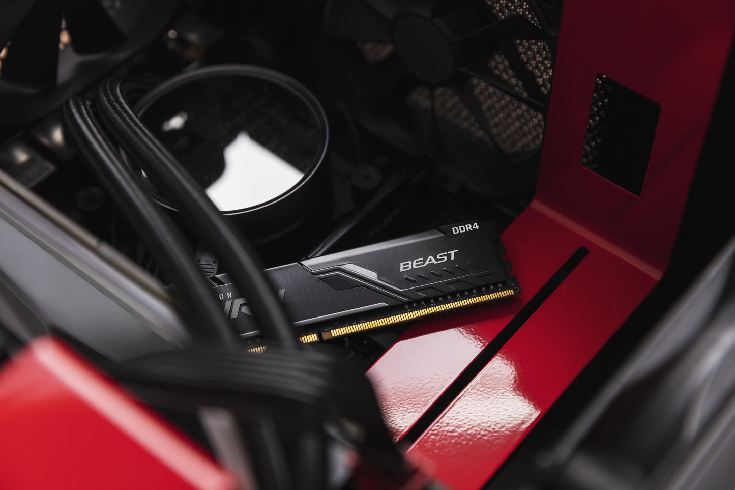 Kingston Technology FURY Beast 32GB 3200MT/s DDR4 CL16 DIMM (Kit of 2) Black