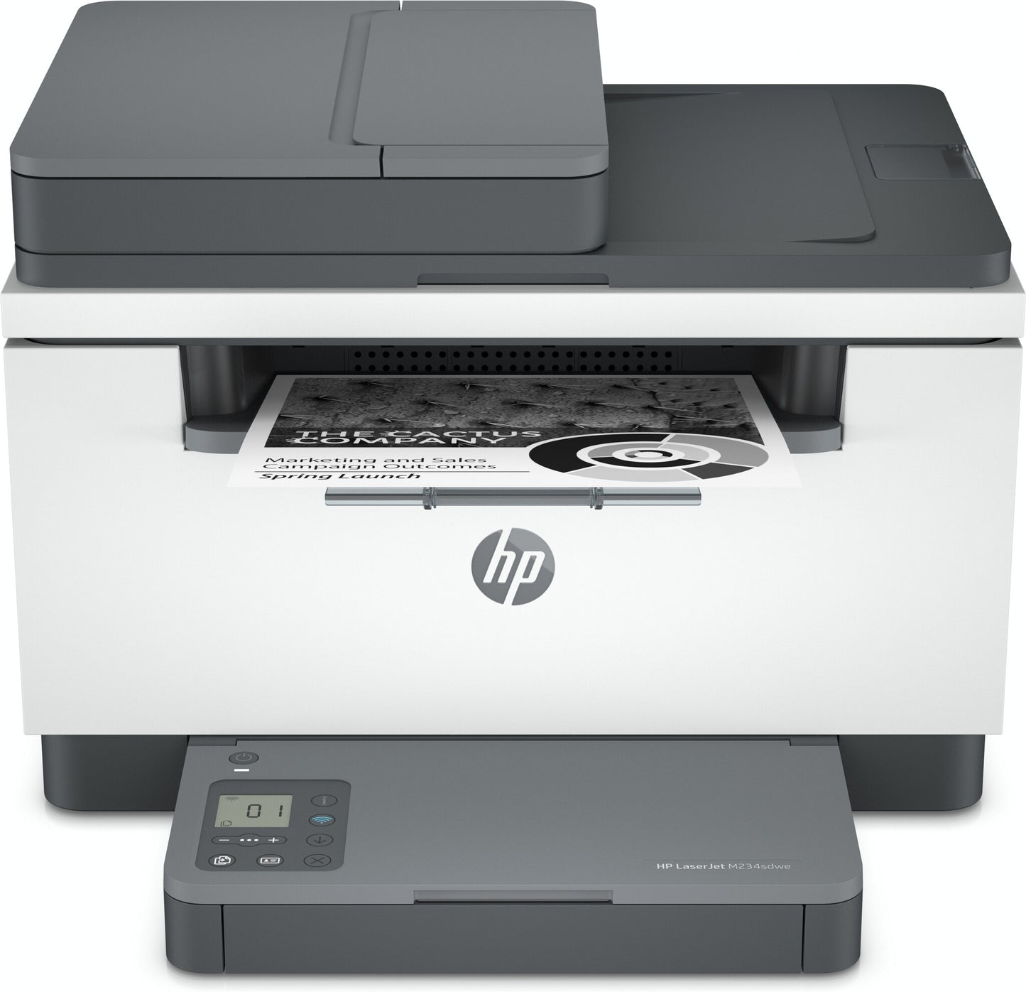 HP LaserJet HP MFP M234sdwe Printer, Black and white, Printer for Home and home office, Print, copy, scan, HP+; Scan to email; Scan to PDF