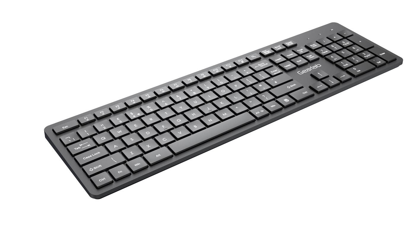 eSTUFF GLB211302 keyboard Office USB QWERTY UK English Black