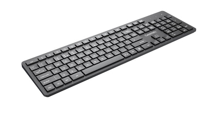 eSTUFF GLB211302 keyboard Office USB QWERTY UK English Black