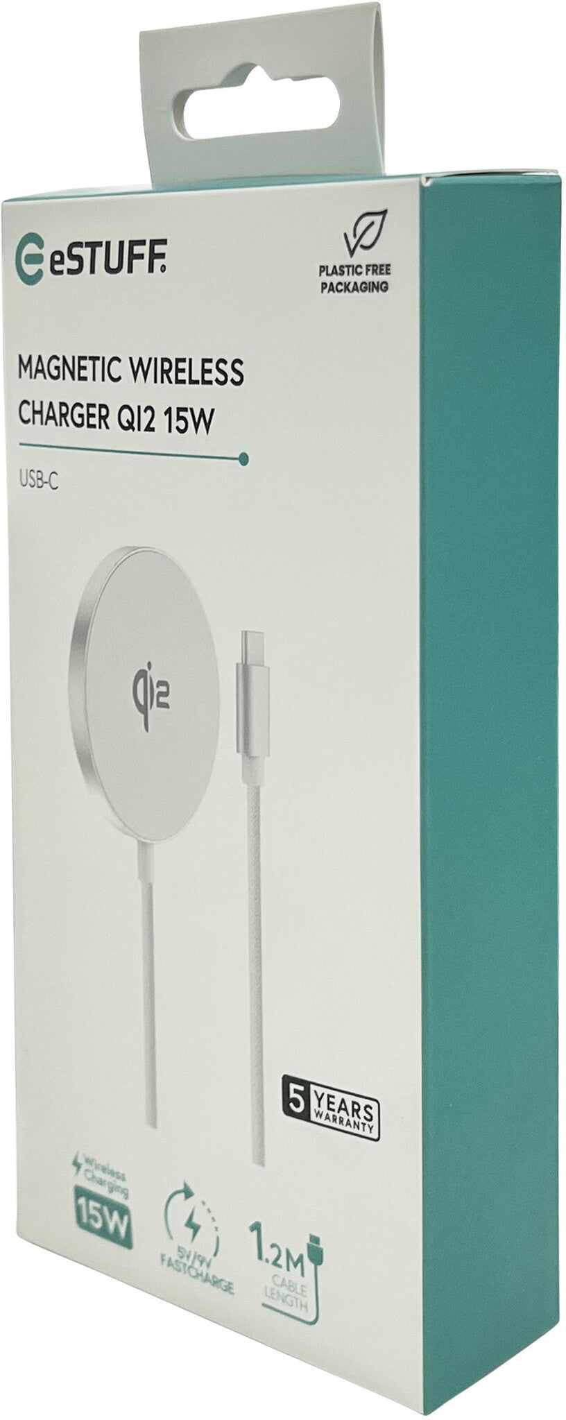 eSTUFF ES638300 mobile device charger Smartphone Aluminium AC Wireless charging Fast charging Indoor