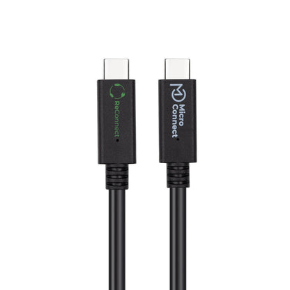 Microconnect ECO-USB3.2CC0.5 USB cable USB 3.2 Gen 2x2 0.5 m USB C Black