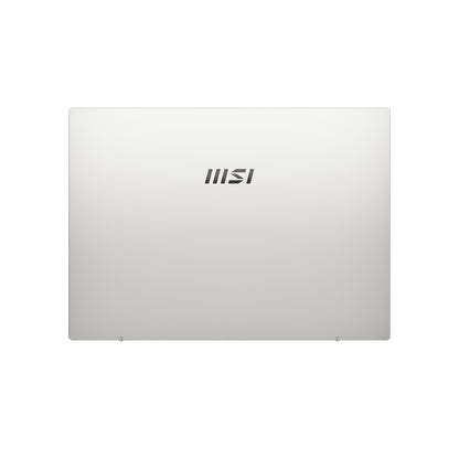 MSI Prestige 14 Evo B13M-244UK Intel® Core™ i5 i5-13500H Laptop 35.6 cm (14") Full HD+ 16 GB LPDDR5-SDRAM 512 GB SSD Wi-Fi 6E (802.11ax) Windows 11 Home Silver