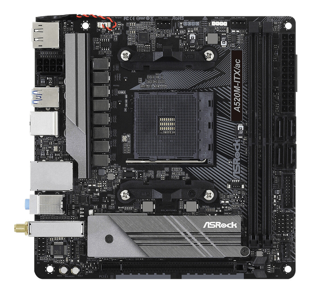 Asrock A520M-ITX/ac Socket AM4 micro ATX