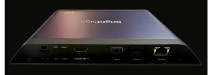 BrightSign HD1026 digital media player Black 4K Ultra HD 3840 x 2160 pixels Wi-Fi