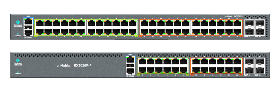 Cambium Networks MXEX3028GXPA10 network switch Managed 2.5G Ethernet (100/1000/2500) Power over Ethernet (PoE) Black