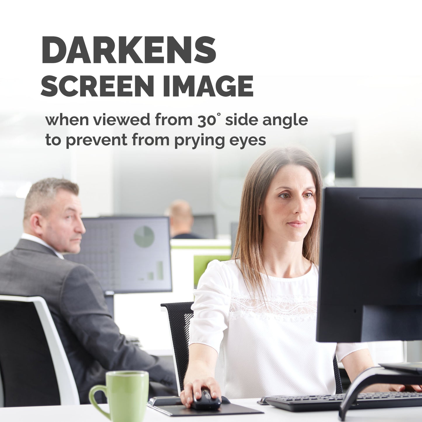 Fellowes PrivaScreen Blackout Privacy Filter - 21.5" Wide (16:9)