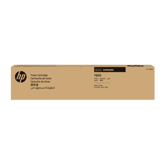 Samsung CLT-Y809S Yellow Original Toner Cartridge