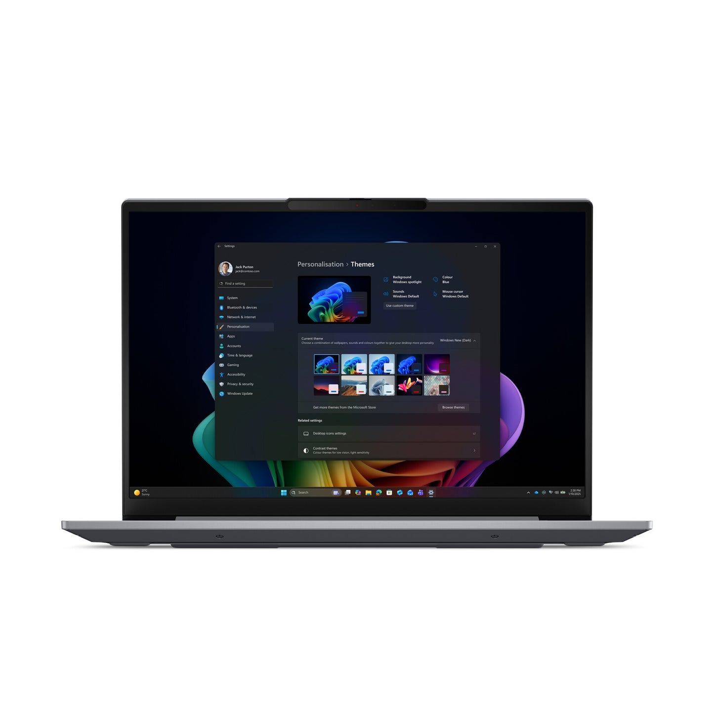 Lenovo ThinkBook 14 G9 IPL Copilot+ PC Intel Core Ultra 7 355 Laptop 35.6 cm (14") WUXGA 16 GB DDR5-SDRAM 512 GB SSD Wi-Fi 7 (802.11be) Windows 11 Pro Grey English