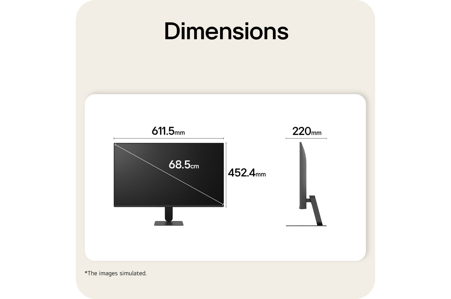 LG Monitor U4 27U411B-B 27-inch IPS Full HD 144Hz Monitor
