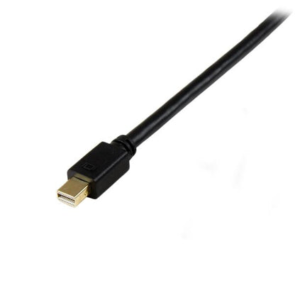 StarTech.com 3ft (0.9m) Mini DisplayPort to DVI Cable - Active Mini DP to DVI Adapter Cable - 1080p Video - mDP 1.2 to DVI-D Single Link - mDP or Thunderbolt 1/2 Mac/PC to DVI Monitor