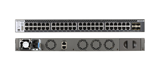NETGEAR XSM4348CS network switch, Managed, 48-port, grey
