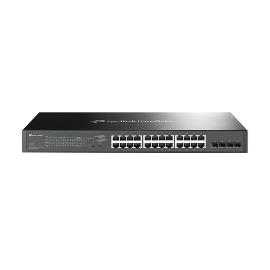 TP-Link Omada 28-Port Gigabit Smart Switch with 24-Port PoE+, Managed