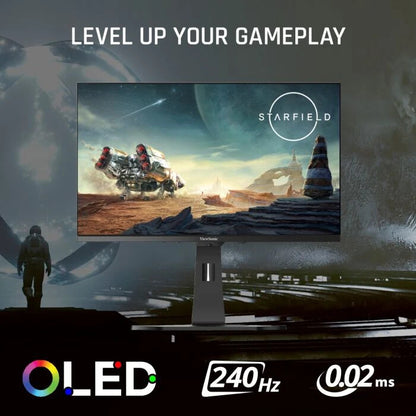 Viewsonic XG272-2K-OLED computer monitor 68.6 cm (27") 2560 x 1440 pixels Quad HD Black, White