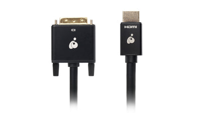 iogear GHDDVIC4K3 video cable adapter 2 m HDMI Type A (Standard) DVI-D Black