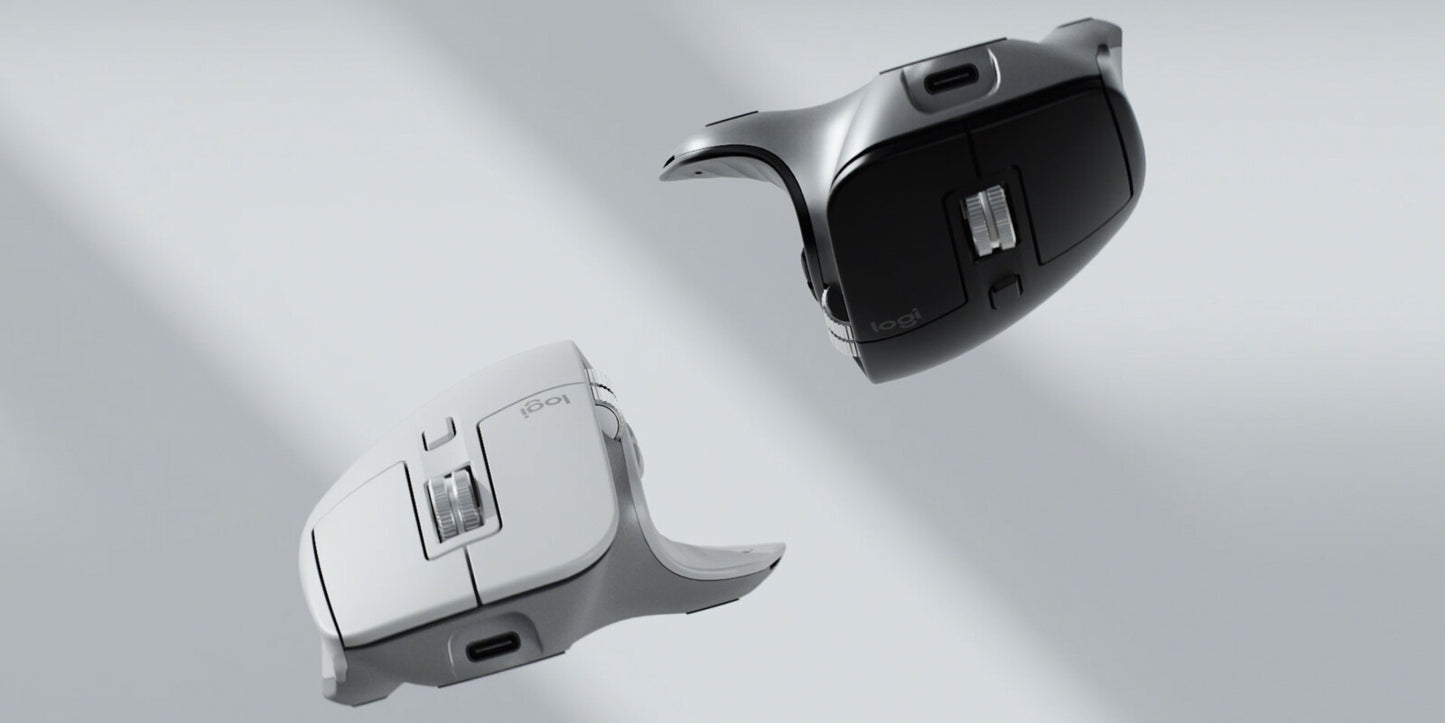 Logitech MX Master 3S mouse Universal Right-hand RF Wireless + Bluetooth 8000 DPI