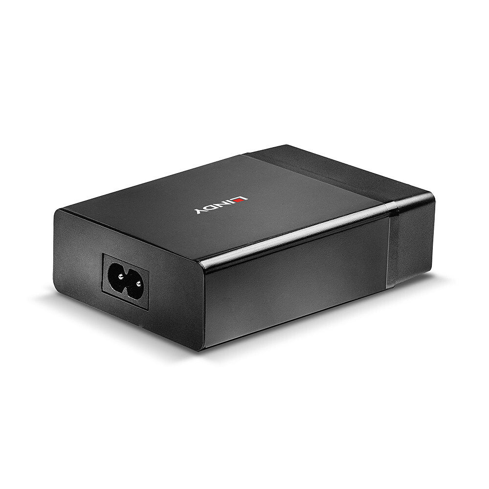 Lindy 4 Port USB Type C and A Smart Charger with Power Delivery, 72W