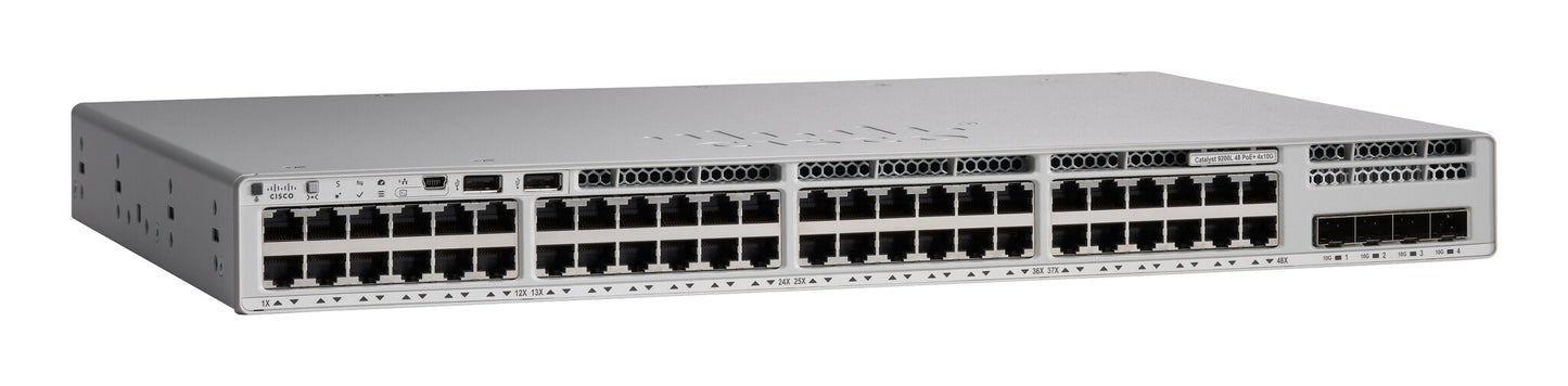 Cisco Catalyst 9200L Managed L3 Gigabit Ethernet (10/100/1000) Power over Ethernet (PoE) Grey