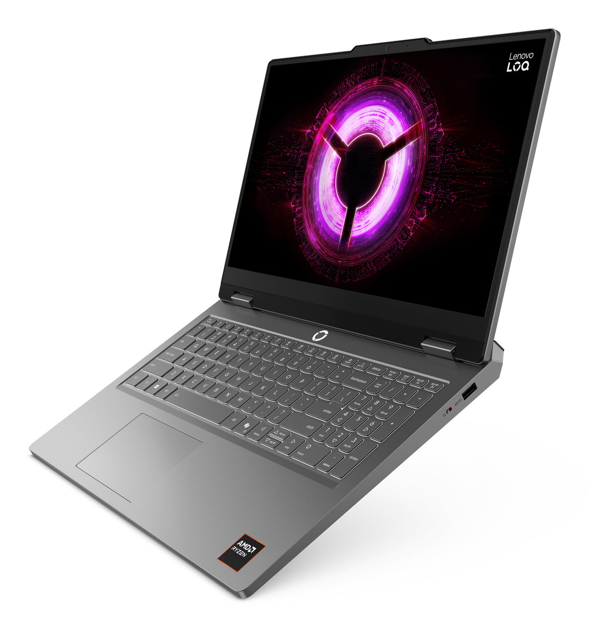 Lenovo LOQ Essential 15ARP11 AMD Ryzen™ 7 170 Laptop 39.6 cm (15.6") Full HD 16 GB DDR5-SDRAM 1 TB SSD NVIDIA® GeForce RTX™ 5050 Wi-Fi 6 (802.11ax) Windows 11 Home Grey English