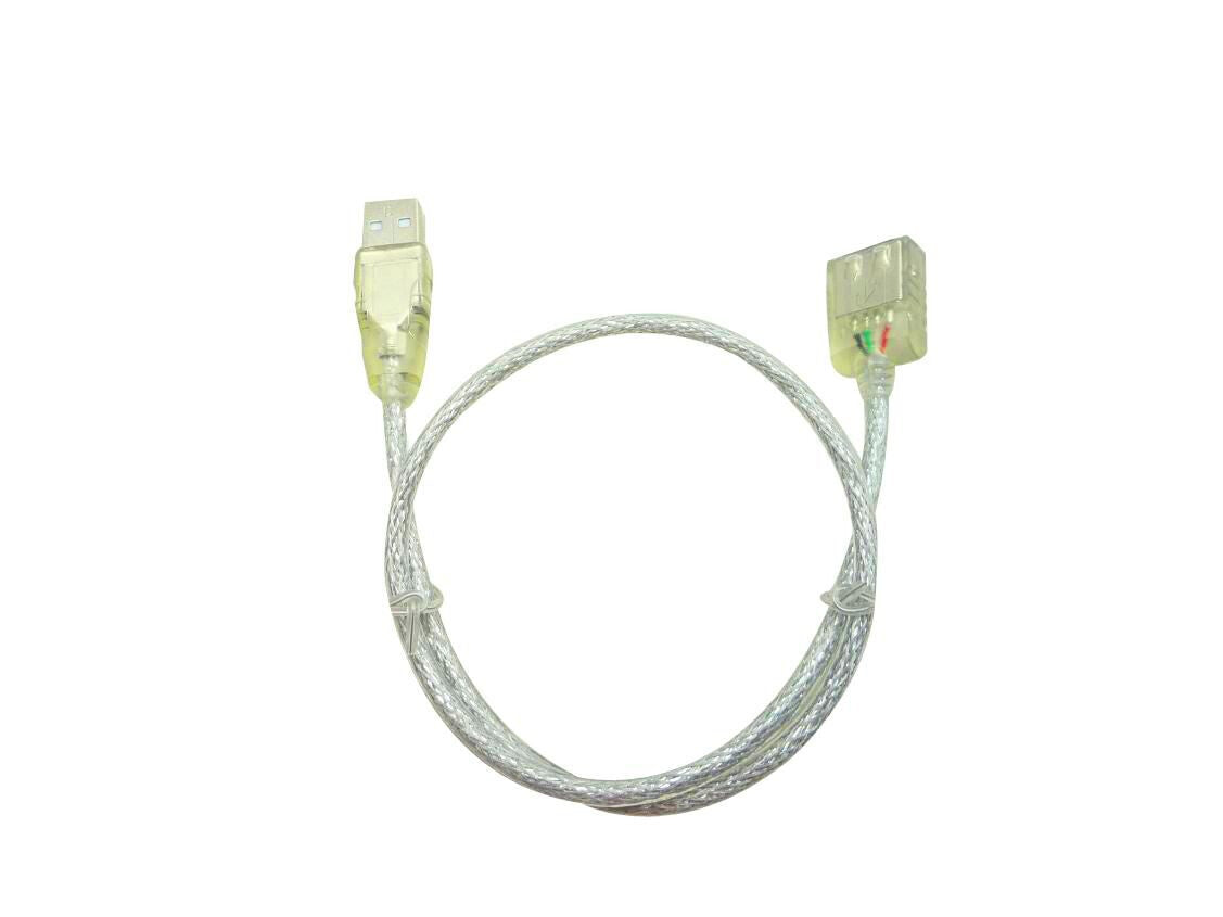 Microconnect USBAAF05T USB cable USB 2.0 0.5 m USB A Transparent