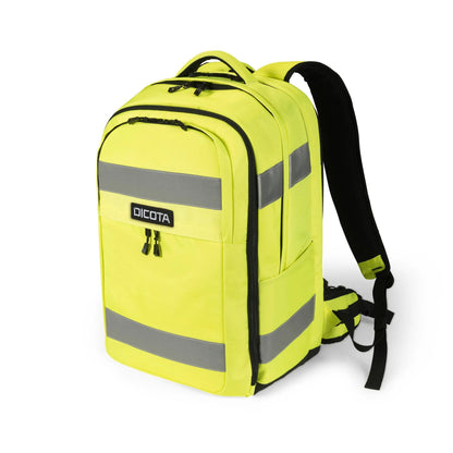 DICOTA Hi-Vis V2 backpack Rucksack Yellow Polyester