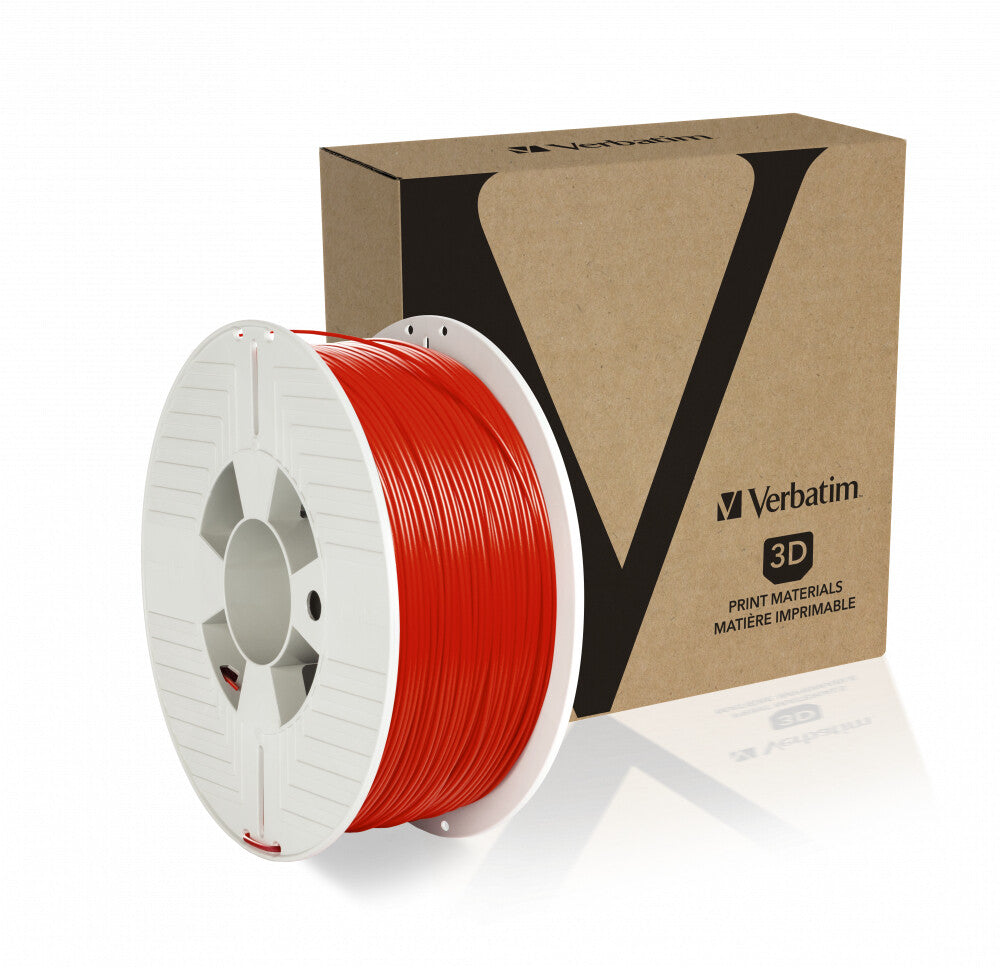Verbatim 55053 3D printing material Polyethylene Terephthalate Glycol (PETG) Red 1 kg
