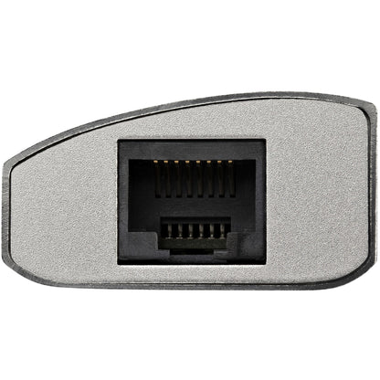 StarTech.com 3-Port Portable USB 3.0 Hub plus Gigabit Ethernet - Built-In Cable~3-Port Portable USB 3.0 Hub plus Gigabit Ethernet - 5Gbps - Built-In Cable
