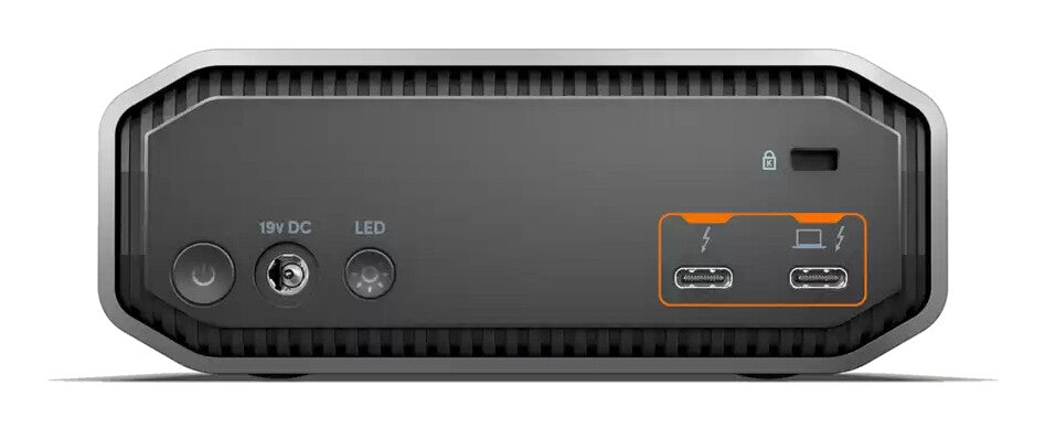SanDisk G-DRIVE PROJECT external hard drive 12 TB 7200 RPM USB Type-C 3.2 Gen 2 (3.1 Gen 2) Grey