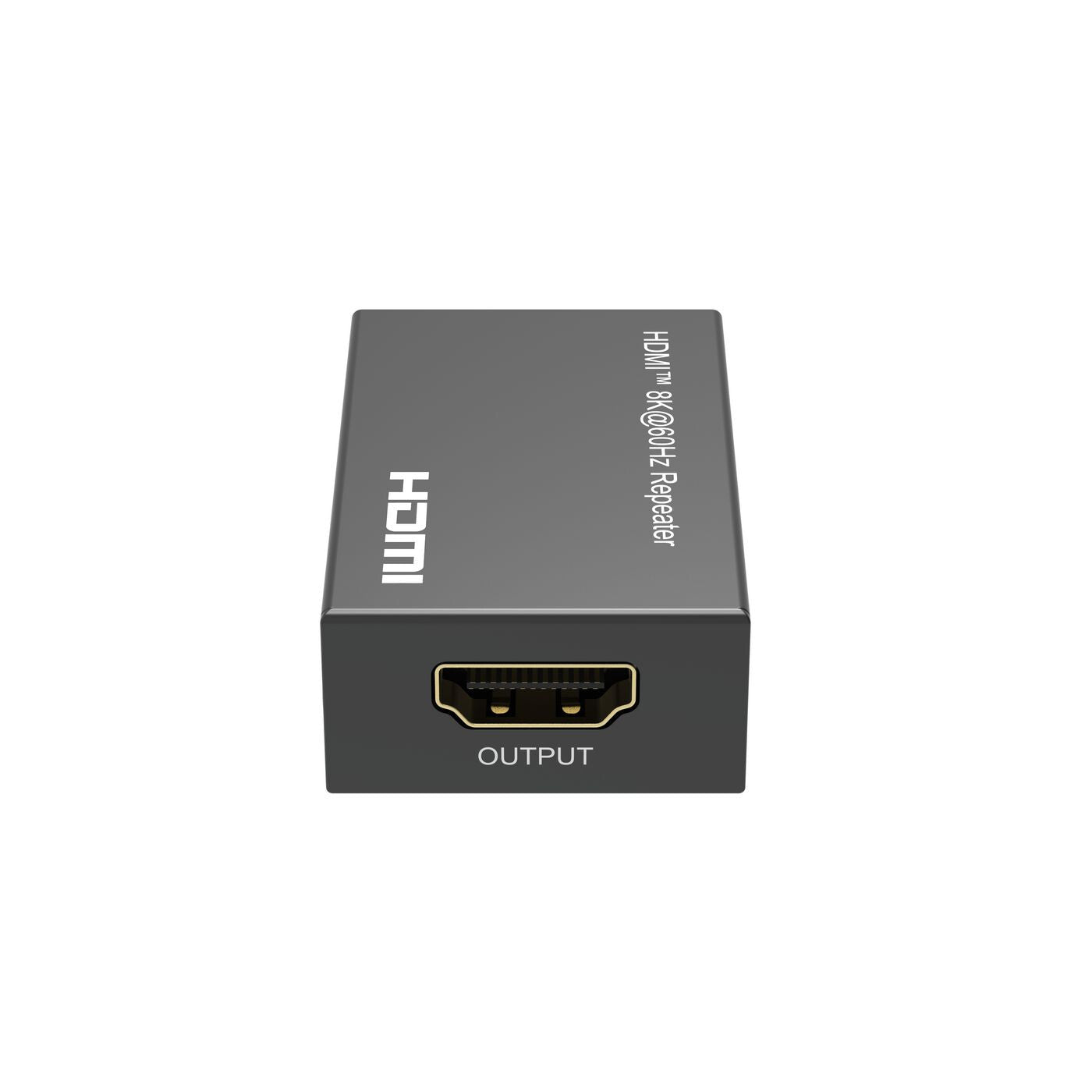 Microconnect MC-HDMIREPEATER-8K AV extender Black