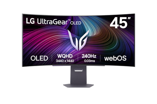 LG 45GX90SA-B computer monitor 114.3 cm (45") 3440 x 1440 pixels Wide Quad HD OLED Black