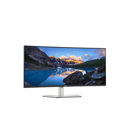 DELL UltraSharp U3824DW computer monitor 95.2 cm (37.5") 3840 x 1600 pixels Wide Quad HD+ LCD Black, Silver