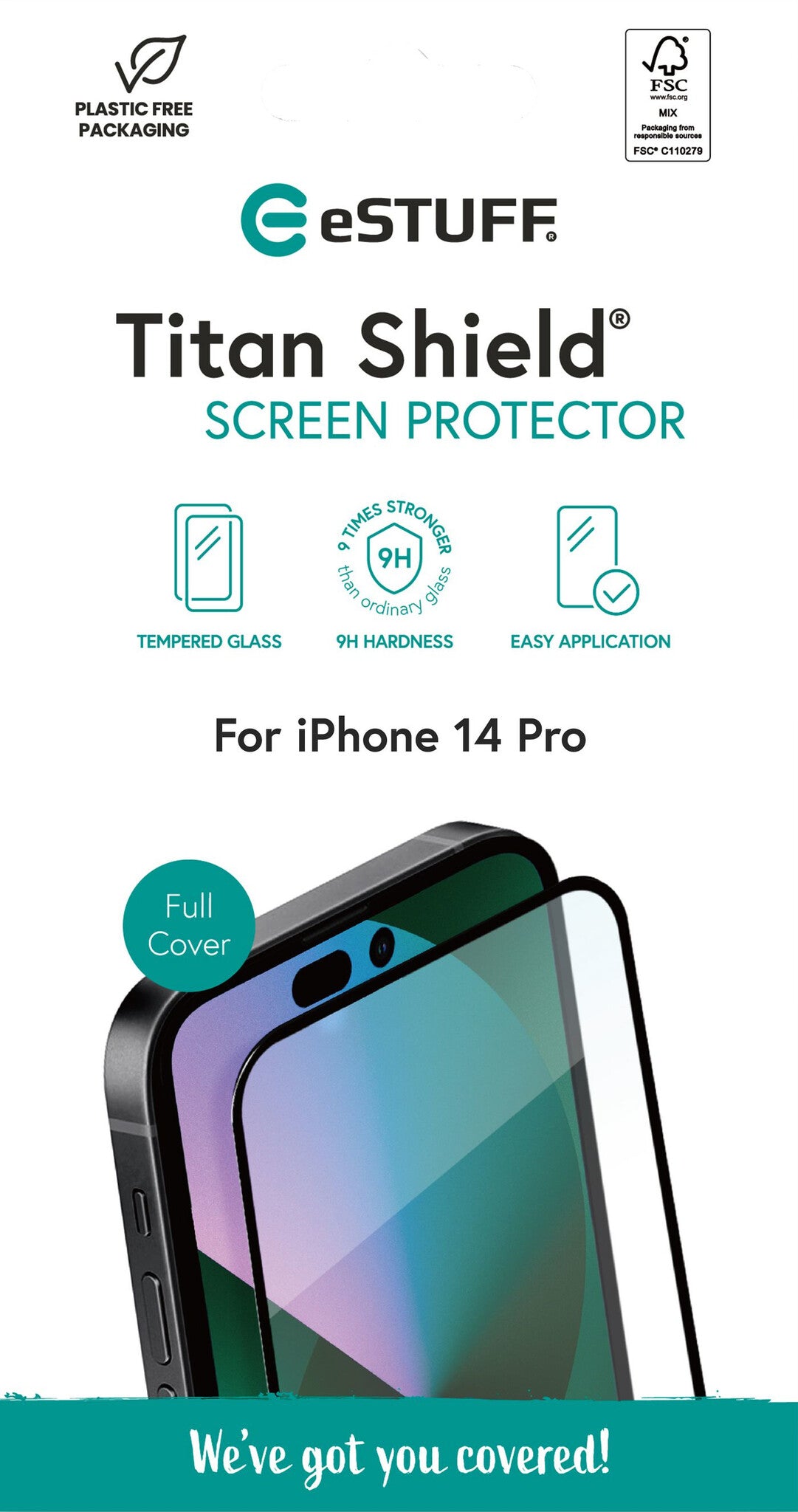 eSTUFF ES501361 mobile phone screen/back protector 1 pc(s)