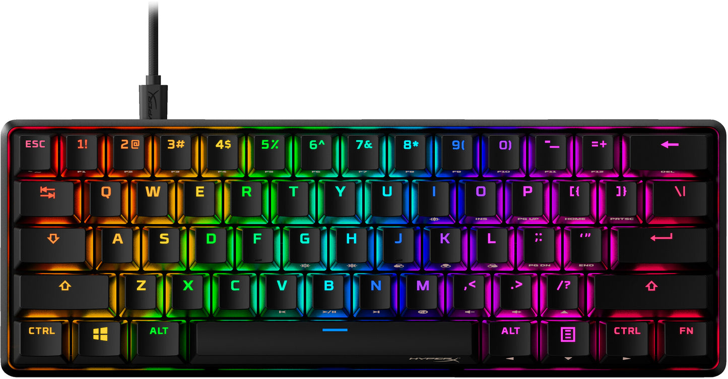 HP HyperX Alloy Origins 60 - Mechanical Gaming Keyboard - HX Red