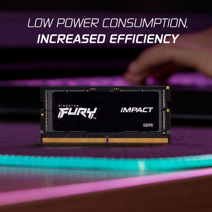Kingston Technology FURY 32GB 5600MT/s DDR5 CL40 SODIMM (Kit of 2) Impact PnP