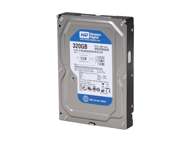 Western Digital Caviar Blue 320GB internal hard drive 7200 RPM 8 MB 3.5" Parallel ATA
