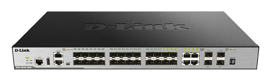 D-Link DGS-3630-28SC/SI 24 port SFP Layer 3 Stackable Managed Gigabit Switch