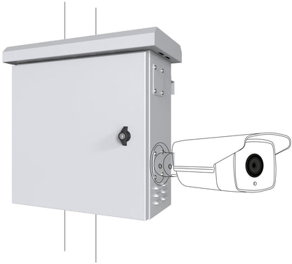 Lanview RCCTV006 rack cabinet 0U White