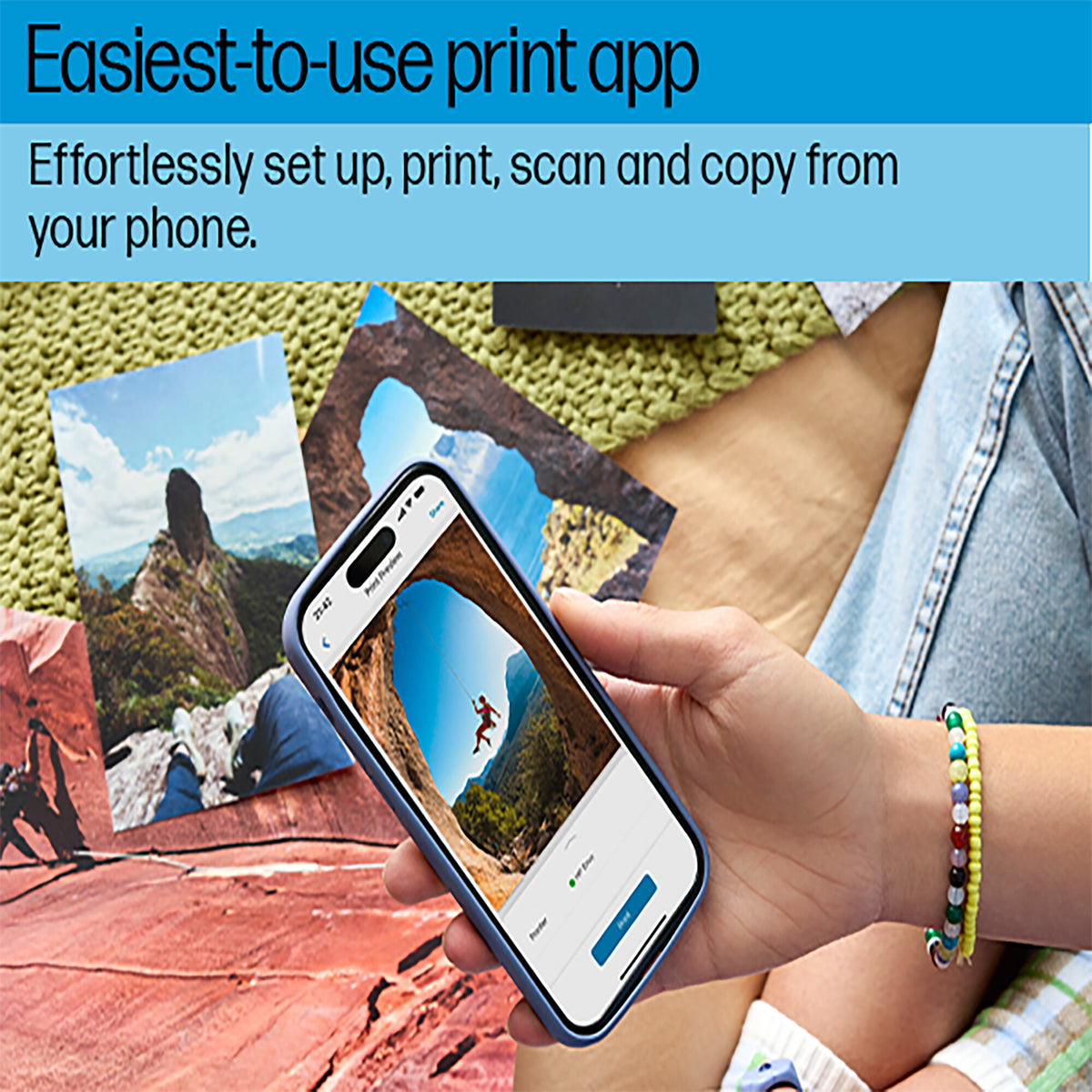 HP ENVY 6132e Wireless All-in-One Color Printer, Instant Ink; Photo printing