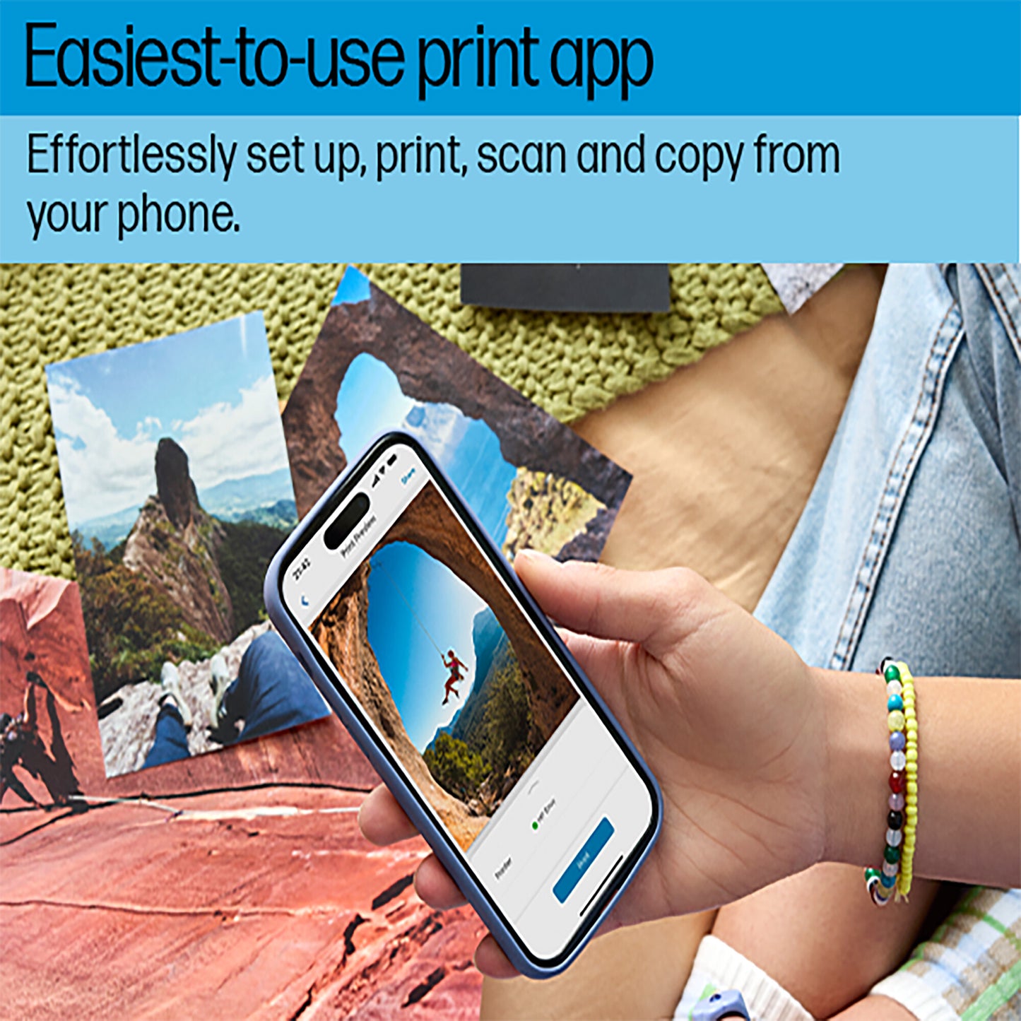 HP ENVY 6132e Wireless All-in-One Color Printer, Instant Ink; Photo printing