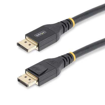 StarTech.com 33ft (10m) VESA-Certified Active DisplayPort 1.4 Cable, DP8K DisplayPort Cable w/HBR3, HDR10, MST, DSC 1.2, HDCP 2.2, 8K 60Hz, 4K 120Hz - DP 1.4 Cable M/M