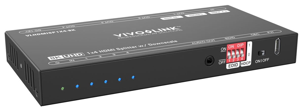 Vivolink VLHDMISP1X4-8K video splitter HDMI 4x HDMI