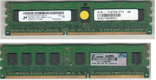 HPE 715282-001 memory module 4 GB 1 x 4 GB DDR3 1600 MHz