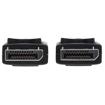 Tripp Lite P580-006 DisplayPort Cable with Latching Connectors, 4K 60 Hz (M/M), Black, 6 ft. (1.83 m)