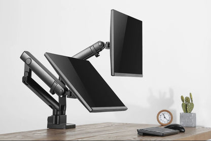 Amer Mounts HYDRA2B monitor mount / stand 81.3 cm (32") Black Desk