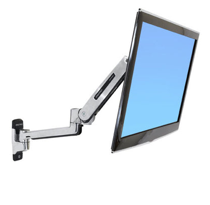 Ergotron LX Sit-Stand Wall Mount LCD Arm 106.7 cm (42") Stainless steel