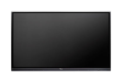 Optoma 5752RK+ Interactive flat panel 190.5 cm (75") LED 400 cd/m² 4K Ultra HD Black Touchscreen Built-in processor Android 11
