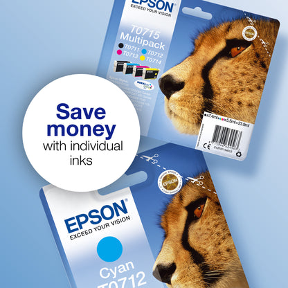Epson Singlepack Yellow T0714 DURABrite Ultra Ink