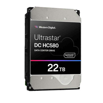 Western Digital Ultrastar DC HC580 internal hard drive 22 TB 7200 RPM 512 MB 3.5" Serial ATA